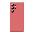 thumbnail image 1 of PANDACO Soft Shell Matte Wine Red Case for Samsung Galaxy S24 Ultra, 1 of 2