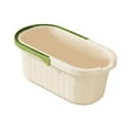 thumbnail image 3 of Cubo de limpieza versátil a prueba de salpicaduras, recipiente para arena y agua, cubo, contenedor de almacenamiento para coche verde grande, 3 of 8