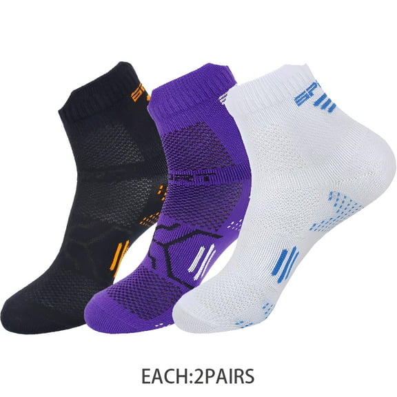 TELOLY 6Pairs Mens Ankle Socks9-13Mens Ankle Socks Size 9-11 Men's Socks ,Colormixing1