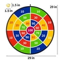 thumbnail image 2 of Tablero de dardos TEMI 29 grande para niños con 20 bolas adhesivas, 2 of 9