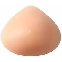 Silicone Breast Form Mastectomy Prosthesis Triangle Bra Enhancer Insert Pad One Piece C Cup 350g