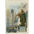 thumbnail image 2 of Samuel Ehrhart 18x24 Black Ornate Framed Double Matted Museum Art Print Titled: Santa Claus in Wall Street (1913), 2 of 5