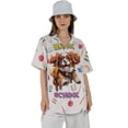 thumbnail image 4 of Back to School Cute Cavalier King Charles Spaniel Hawaiian Shirt Breathable Summer Unisex Merch Dog Lover Gifts - 13010, 4 of 6