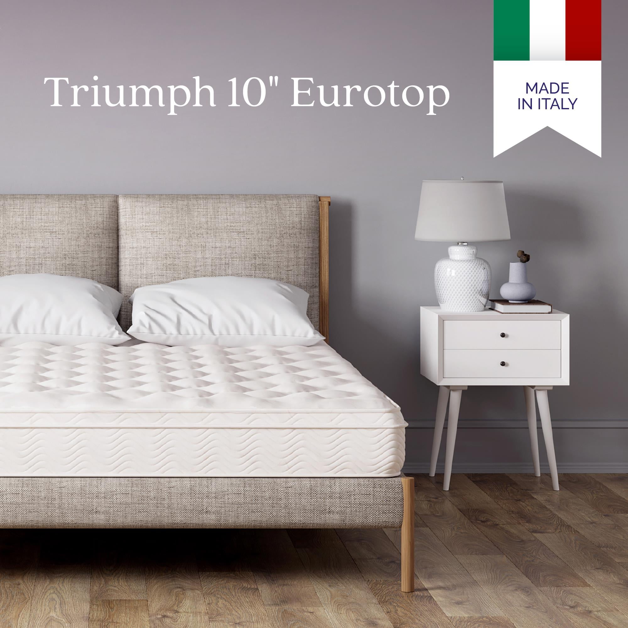 Signature Sleep Triumph 10 Inch Innerspring Mattress Euro Top Queen Com