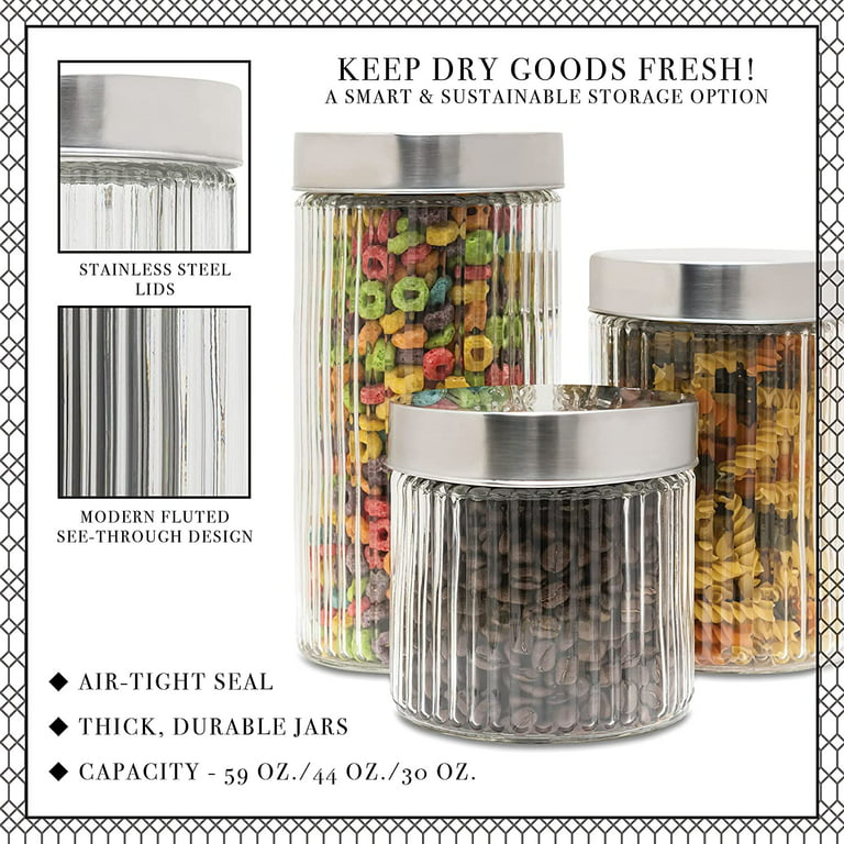 Storage Container w/ Optional Lid, Stainless Steel