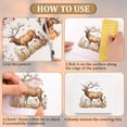 thumbnail image 3 of 6 Sheets Rub On Transfer Sticker, Animals Theme Stickers Waterproof Transfer Decals for DIY Scrapbooking Photo Albums Furniture,5.9 * 11.8in, 3 of 7