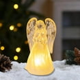 thumbnail image 5 of LED Light-Up Acrylic Angel Ornaments - Crystal-Like Cherub Angelic Night Light, Festive Christmas Decoration, Sparkling Imitation Crystal Angel Ornament for Home, 5 of 6