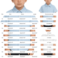 thumbnail image 2 of KAUOD Boys Solid Dress Shirt Short Sleeve School 𝗨niform Polo Shirts Basic Casual Blouse Tops Preppy Casual Clothes, 2 of 3