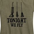 thumbnail image 2 of Hocus Pocus - Tonight We Fly - Women's Short Sleeve Graphic T-Shirt, 2 of 5