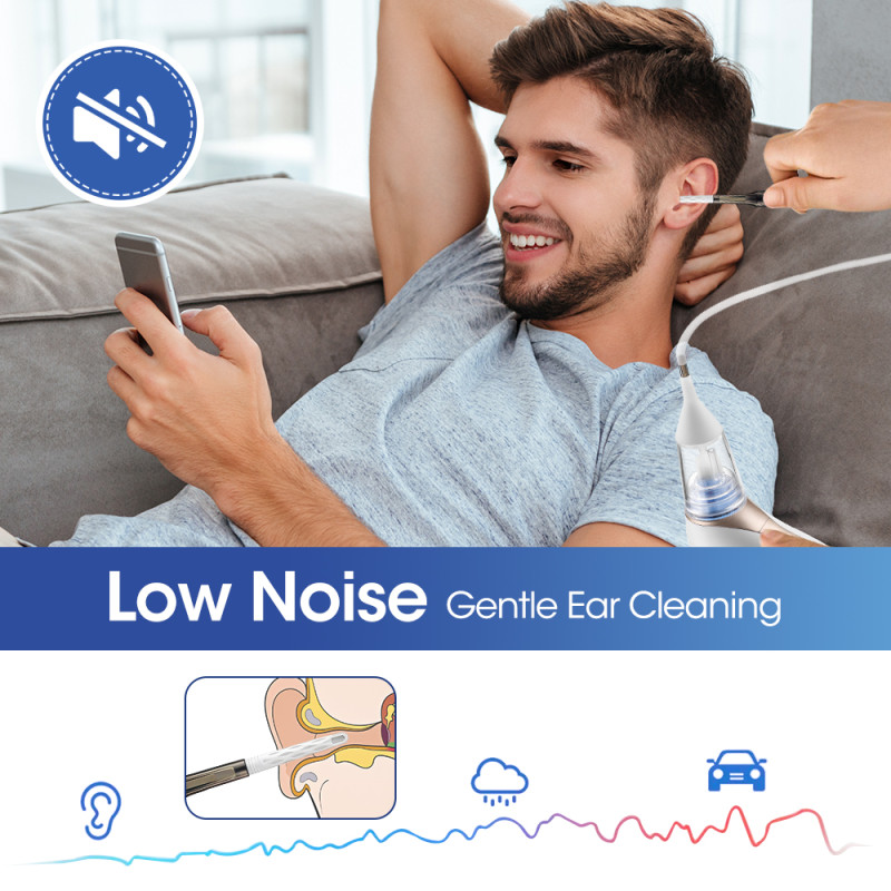 Nasal Aspirator for Baby, Upgraded 5 Suction Levels Baby Nose Sucker,  Waterproof Electric Nose Suction for Baby, Booger Sucker for Toddlers with Automatic Cleaning  & Light Functions