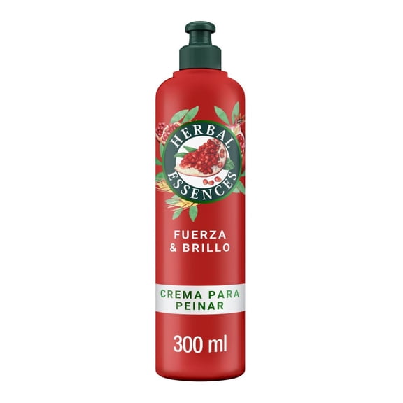 Crema para Peinar Herbal Essences Fuerza & Brillo 300 ml