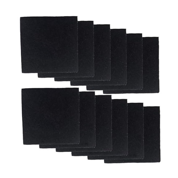 Pack Of 12 Odor Eliminating Absorbing Activated Charcoal Filters For Trash Bins Long Lasted Deodorizer Replacement
