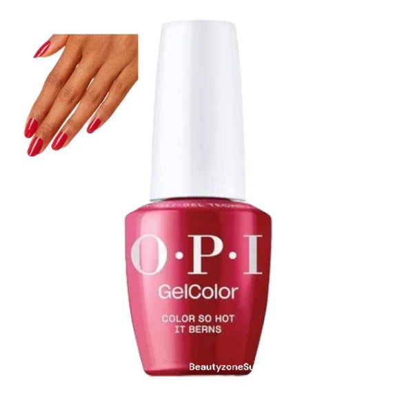 OPI Gelcolor Gel Nail Polish 0.50 oz. - Intelli-Gel - GCZ13 - Color So Hot It Berns