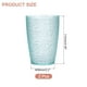 thumbnail image 2 of Uxcell Vasos de Acrílico de 13 oz, 2 Paquete de Vasos Reutilizables de Plástico para el Hogar y al Aire Libre, Azul Claro, 2 of 7