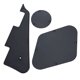 thumbnail image 1 of Plaque Dorsale de D'interrupteur de Cavité de Pickguard Pour LES Hugo golpeador LP, 1 of 9