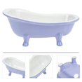 thumbnail image 3 of POINTERTECK Bathtub Shape Flower Pot Gardening Flower Planting Container Ceramic Succulent Pot, 3 of 6