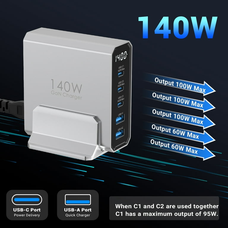 BELKIN GaN USB-C-wandlader 60 Watt Wit