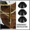 thumbnail image 6 of BESTYASH 100Pcs Furniture Pads Black Nail on Chair Leg Glides for Hardwood Carpet and Vinyl Floors, 6 of 6