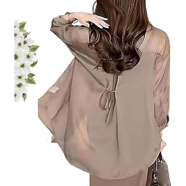 Visulong, Camisa Visulong, Camisa de gasa con protección solar de verano, Camisas de protección solar de manga larga, Protección solar de manga larga