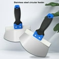 thumbnail image 3 of Couteau à Putty Rond, Spatule en Arc Résistant aux Chocs Léger Antidérapant avec Poignée Ergonomique pour Cloison Sèche, 3 of 7