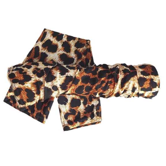 ZPAQI Stylish Leopard Print Arm Sleeves Long Arm Gloves Soft Breathable Arm Covers