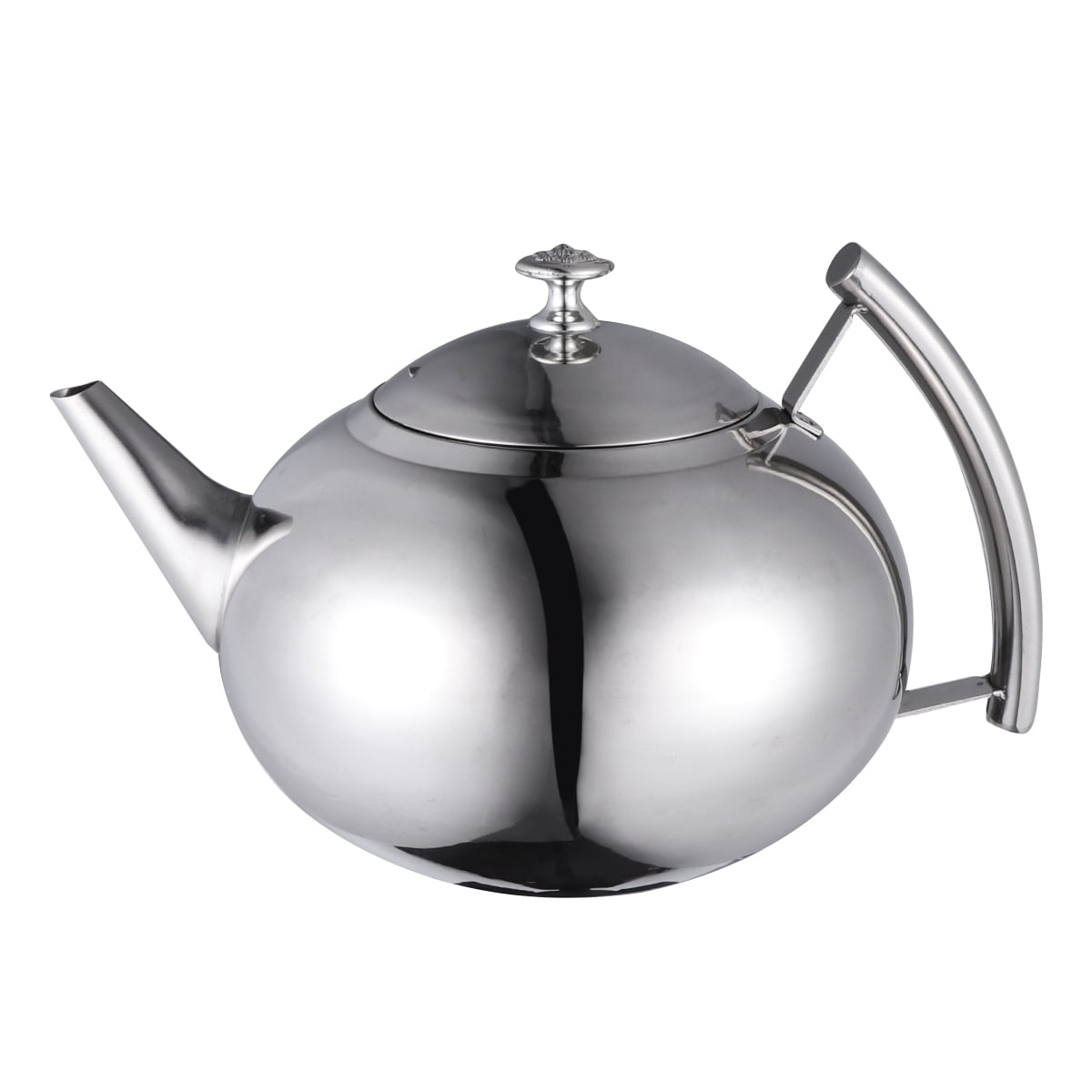 Luvan 44oz Glass Tea Kettle with Infuser,1.3L Clear Tea Pot for Loose  Tea,Glass Teapot Blooming Tea