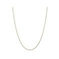 thumbnail image 1 of 14K Yellow Gold Diamond Cut Cable Chain Necklace in 20 Inches (0.95mm), 1 of 5