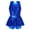 Royal Blue, variant on Sequins Jazz Hip Hop Modern Latin Dancewear Ballerina Costume for Girls Figure Skating Dress Ballet Leotard Royal Blue 6
