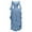 Sky Blue, variant on Turilly Women's Long Sleeve Neck Dress Floor Length Cosplay Dress Plus Size Dress