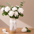 thumbnail image 2 of Cinta decorativa DORIS HOME, gasa color marfil, 5 cm x 19 m, 3 rollos, 2 of 6