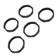 thumbnail image 3 of JUEGO DE ANILLOS DE MICRÓFONO, JUEGO DE ANILLO DE MICRÓFONO DE SILICONA 5 PPCS Reutilizable para salas de conferencias de fiestas de ktv, 3 of 7