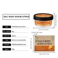 thumbnail image 4 of Xihbxyly Exfoliante Corporal, Crema Exfoliante Suave, Hidratante Vitamínico, Tratamiento Iluminador, Exfoliante de Manos para La Ducha, Todo Tipo de Piel, Baño de Lujo, Cuidado Sensorial, Té Verde, L, 4 of 4