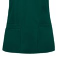 thumbnail image 5 of Puntoco Blusa de manga corta con cuello en V para mujer Uniforme de trabajo Color sólido con bolsillos Blusa Puntoco Puntoco-3184, 5 of 5