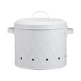 thumbnail image 2 of Fresh Garlic Onion and Potato Storage Box with Lid Vegetable Storage Tin Picnics White Style A, 2 of 8