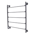 thumbnail image 5 of 5-Tier Scarf Display Stand Wall Mount Scarf Organizer Hanging Rack Black Durable, 5 of 12