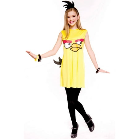 Angry Birds Yellow Bird Tween Costume (XL)