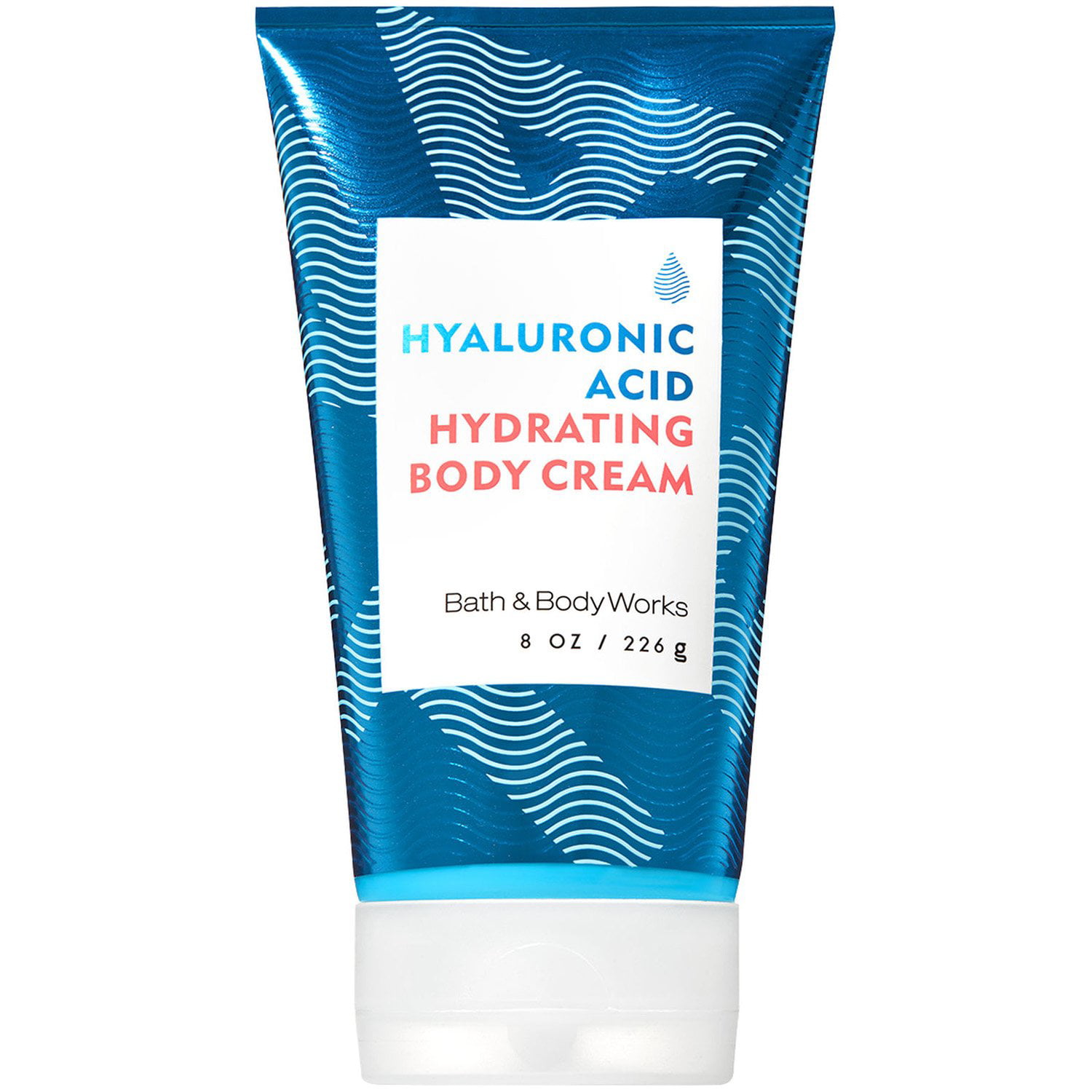 Bath And Body Works Water Hyaluronic Acid Hydrating Body Cream 8 Ounce
