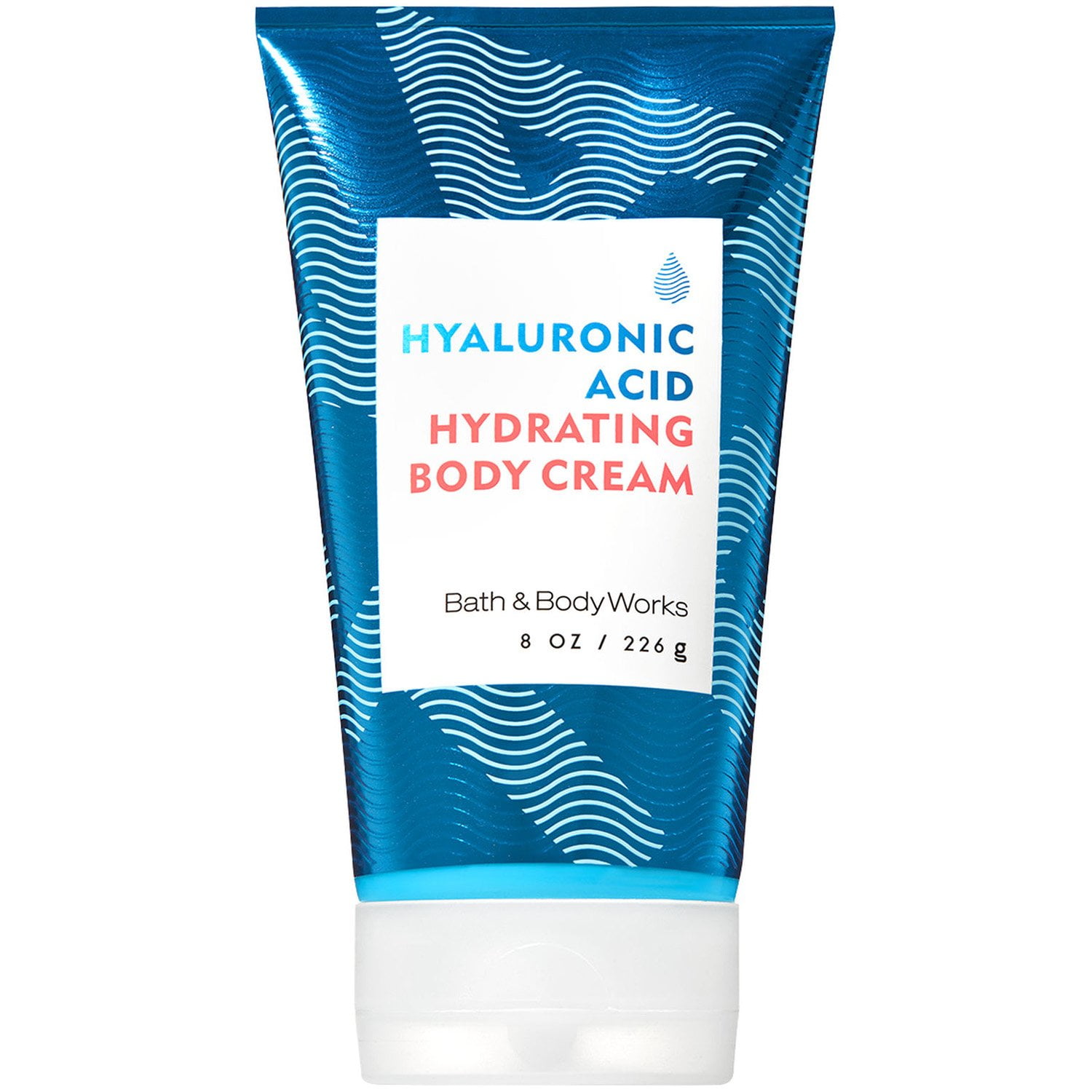 Bath and Body Works WATER Hyaluronic Acid Hydrating Body Cream 8 Ounce