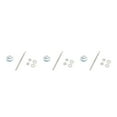 thumbnail image 3 of ZheElen Lightweight And Stylish Hood Lock For Car Modification Multiple Sizes Electroplated silver DP17-25 3Set, 3 of 6