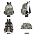 thumbnail image 4 of FORMRS Mini Backpack Purse for Women Travel Daypack Casual Shoulder Bag, Window Plants, 4 of 7