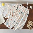 thumbnail image 2 of UAYOTSE Summer Toddler Girl Clothes Girl Clothes School Wear Toddler Baby Girl Summer Clothes Short Sleeves T-Shirt Tops Shorts Cute Outfits Set,Sizes 3-4 Years, 2 of 9