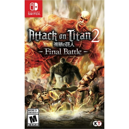 Attack on Titan 2: Final Battle, KT, Nintendo Switch, 040198003131