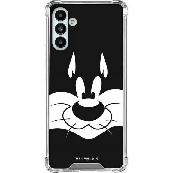 Skinit Cartoons Sylvester the Cat Black and White Galaxy A13 5G Clear Case