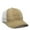 Khaki/white, variant on Outdoor Cap PDT-750M Pigment Dyed Twill Meshback-Charcoal/White