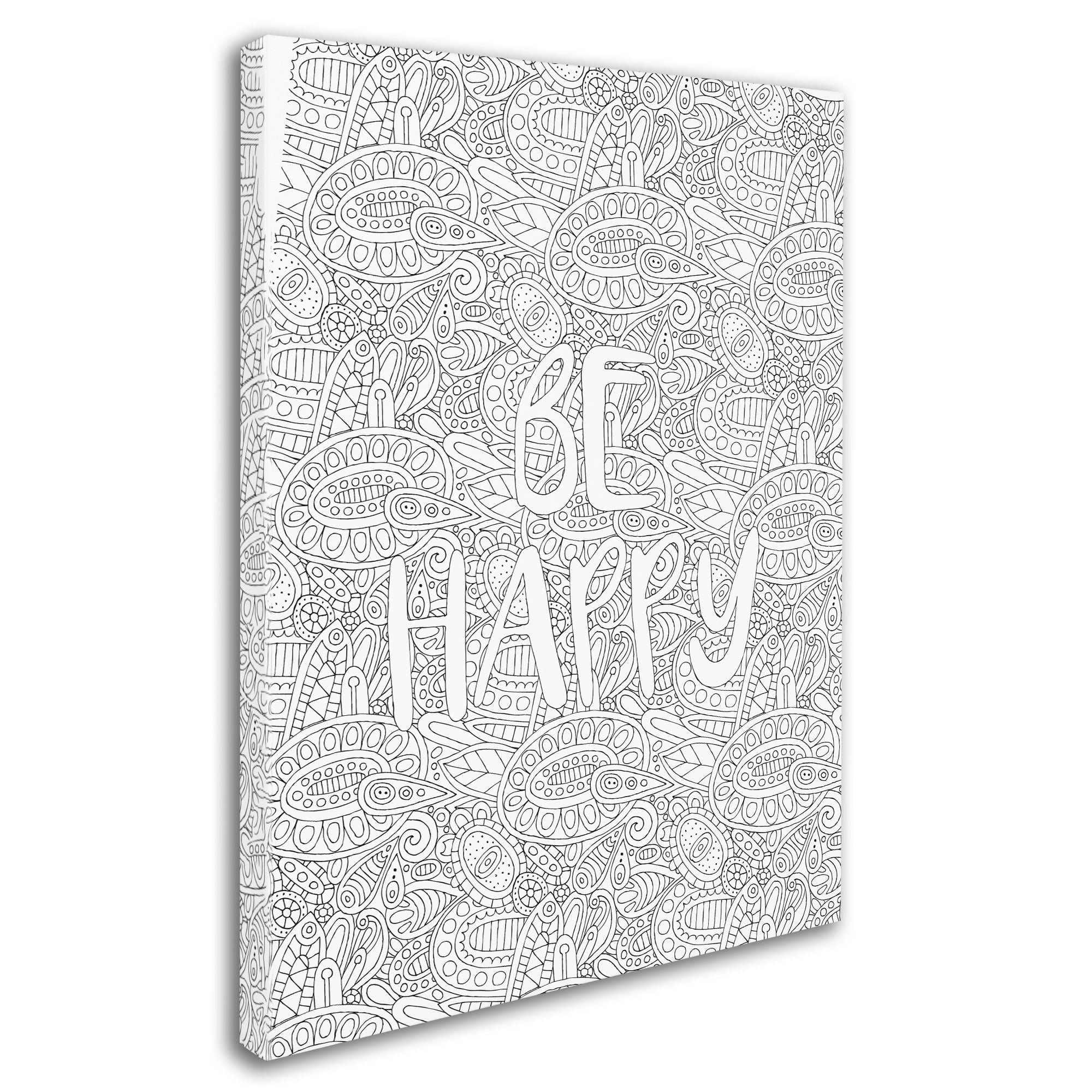 Trademark Fine Art "Inspirational Quotes 31" Canvas Art by Hello Angel