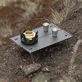 thumbnail image 4 of LIFKOME 1Set Durable Folding Small Table for Indoor and Outdoor Use 30X21CM 8CM Thick, 4 of 8