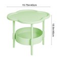 thumbnail image 3 of Aihimol Modern End Table Side Table Modern Double Layer Table with Storage Small Decorative Side Table Easy to Assemble for Small Spaces Bedroom Office Living Room., 3 of 9