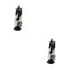 thumbnail image 2 of Vogacara Mini vajilla de 5 piezas, platos en miniatura, modelo de muebles pequeños, regalos adorables, suministros para el hogar, adorno de diseño negro Type2 NO2 Vogacara CBP219828, 2 of 6