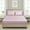 Pink, variant on Full Satin Fitted Sheet Pink - Silky Smooth Cooling Bed Bottom Sheet, Wrinkle-Free