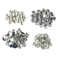 thumbnail image 3 of 100 Piezas de Cierre a Presión para Monederos, Bolsos Y Manualidades - Cierre de Botón a Presión - Botón Automático para Costura Y Reparación de Ropa, Zulema Presione el reemplazo del botón a presión, 3 of 8